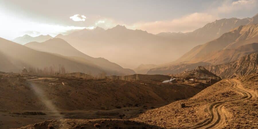 scenic view of mountains